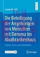 [PDF]Die Beteiligung der Angeh&ouml;rigen von Menschen mit Demenz im Akutkrankenhaus: Formen, Arten ...