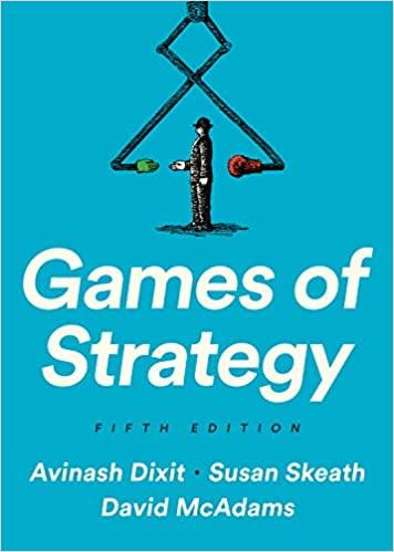(PDF)Games of Strategy (Fifth Edition)