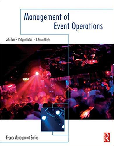 (PDF)Management of Event Operations (Events Management) 1st Edition