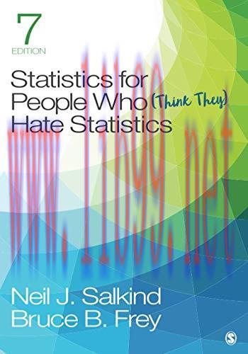 [AME]Statistics for People Who (Think They) Hate Statistics, 7th Edition (Original PDF)