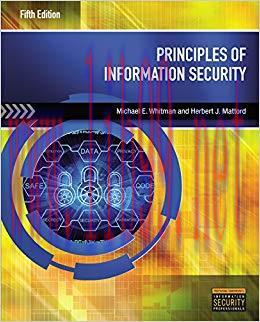 Principles of Information Security 5th Edition,