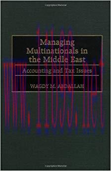 (PDF)Managing Multinationals in the Middle East: Accounting and Tax Issues