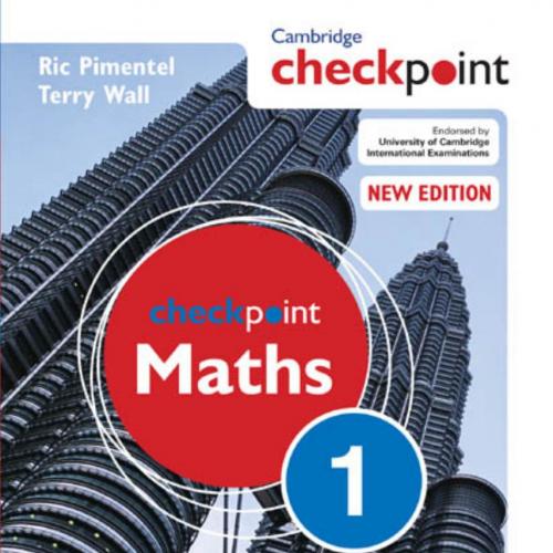 Cambridge Checkpoint Maths Student's Book 1 - Wall, Terry,Pimentel, Ric