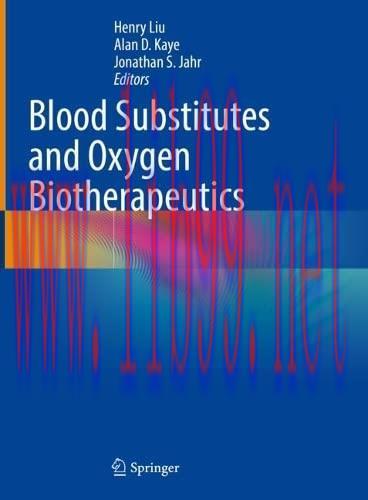 [AME]Blood Substitutes and Oxygen Biotherapeutics (Original PDF)