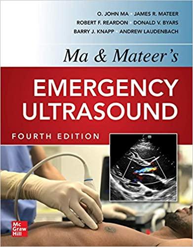 Ma and Mateer&rsquo;s Emergency Ultrasound 4th Edition PDF