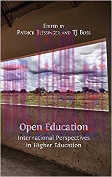 (PDF)Open Education: International Perspectives in Higher Education