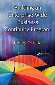 (PDF)Building an Enterprise-Wide Business Continuity Program 1st Edition