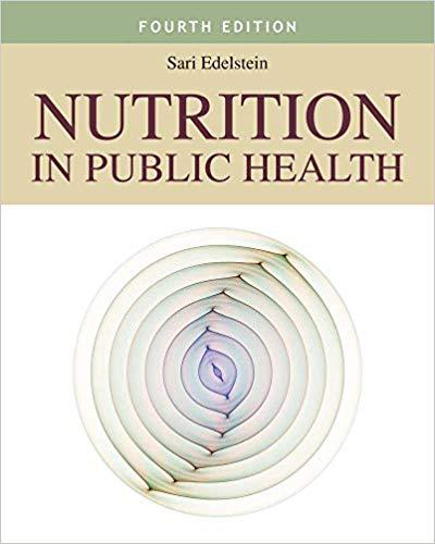 Nutrition in Public Health 4th Edition