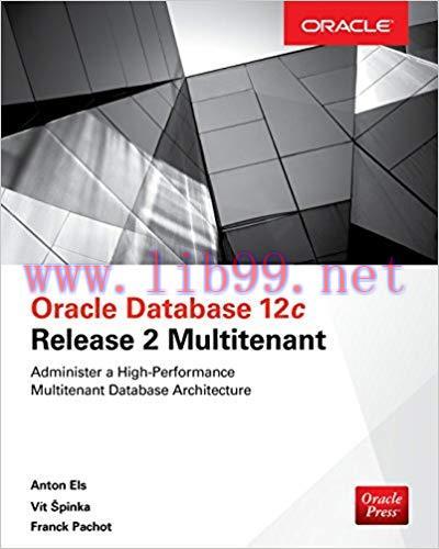 Oracle Database 12c Release 2 Multitenant (Oracle Press) 1st Edition,