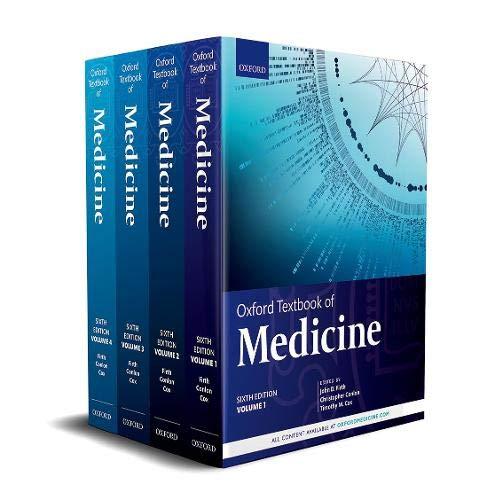Oxford Textbook of Medicine, 4 Volume Set. 6th Edition 2020