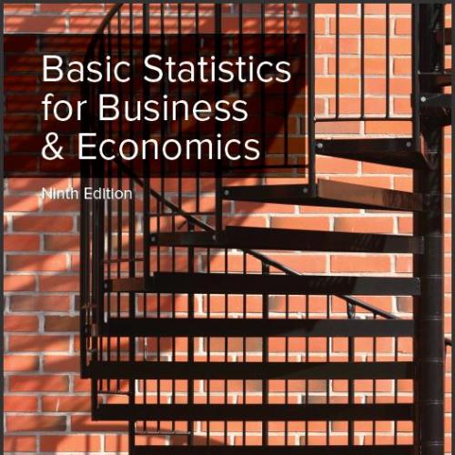 (Test Bank)Basic Statistics for Business and Economics 9th edition.zip