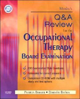 [AME]Mosby's Q & A Review for the Occupational Therapy Board Examination