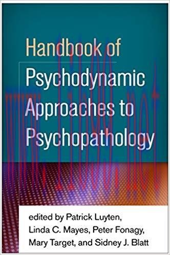 (PDF)Handbook of Psychodynamic Approaches to Psychopathology 1st Edition