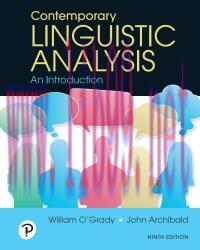 [PDF]Contemporary Linguistic Analysis 9th Edition