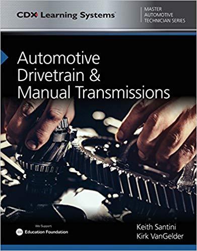 Automotive Drivetrain and Manual Transmissions