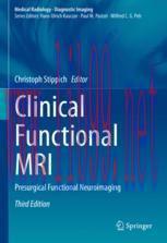 [PDF]Clinical Functional MRI: Presurgical Functional Neuroimaging