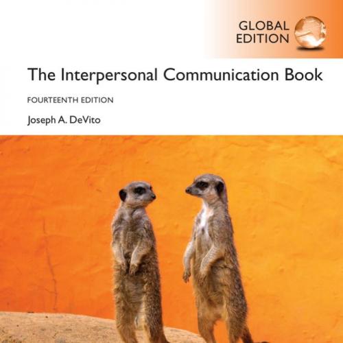 Interpersonal Communication Book,14th Global Edition, The - Joseph A. DeVito