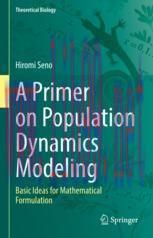 [PDF]A Primer on Population Dynamics Modeling: Basic Ideas for Mathematical Formulation