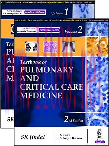 [AME]Textbook of Pulmonary and Critical Care Medicine (vol 1&vol 2): Two Volume Set (Original P...