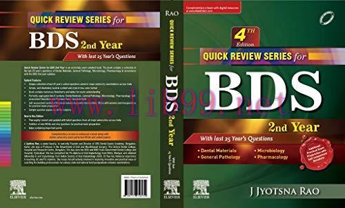 [AME]QRS for BDS 2nd Year: Last 25 year's Questions, 4th Edition (Original PDF)