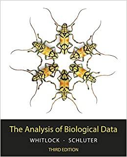 (PDF)The Analysis of Biological Data