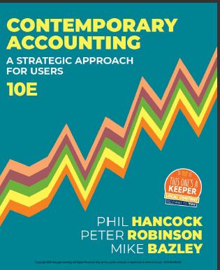 (TB)Contemporary Accounting, 10th Edition by Phil Hancock.zip