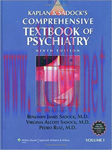[PDF]Kaplan and Sadock&rsquo;s Comprehensive Textbook of Psychiatry, 9th Edition 2 Volume Set