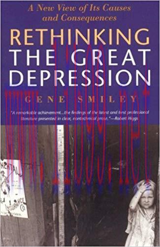 Rethinking the Great Depression (American Ways)