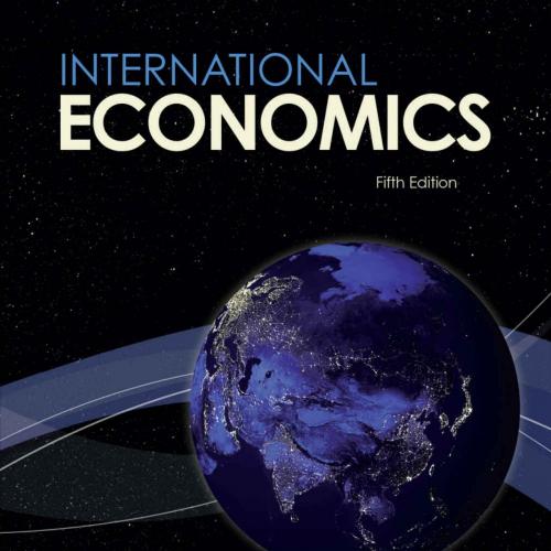 International Economics 5th - Robert C. Feenstra