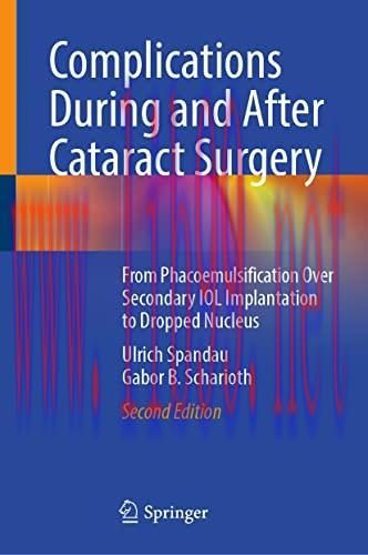 [AME]Complications During and After Cataract Surgery: From_ Phacoemulsification Over Secondary ...