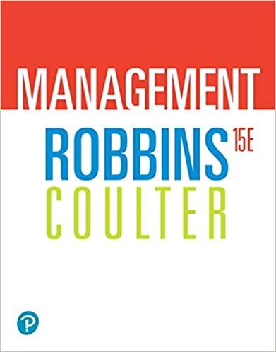 Management 15th Edition [Stephen Robbins]