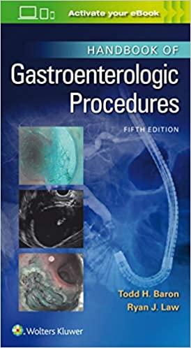 Handbook of Gastroenterologic Procedures 5th Edition