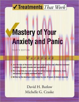 [AME]Mastery of Your Anxiety and Panic: Workbook, 4th Edition (EPUB)