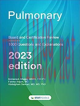 [AME]Pulmonary: Board and Certification Review, 7th Edition (AZW3 + EPUB + Converted PDF)