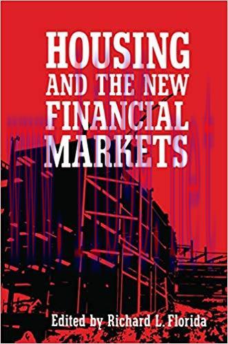 (PDF)Housing and the New Financial Mark 1st Edition