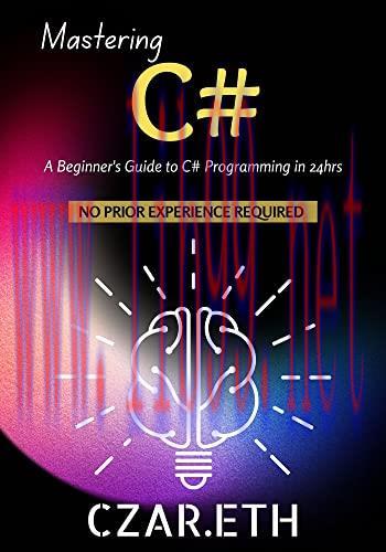 [FOX-Ebook]Mastering C# : A Beginner's Guide to C# Programming in 24hrs