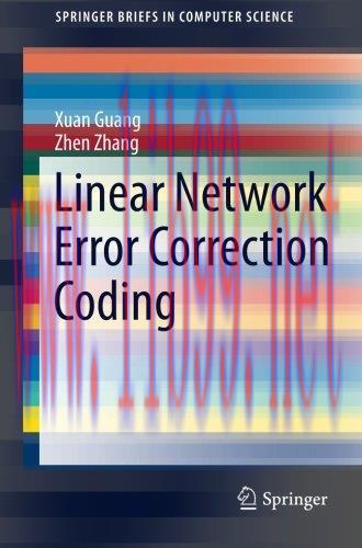 [FOX-Ebook]Linear Network Error Correction Coding