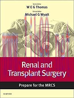 [PDF]Renal and Transplant Surgery: Prepare for the MRCS
