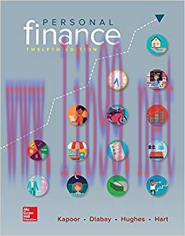 (PDF)Personal Finance 12th Edition by Jack Kapoor
