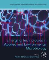 [PDF]Emerging Technologies in Applied and Environmental Microbiology