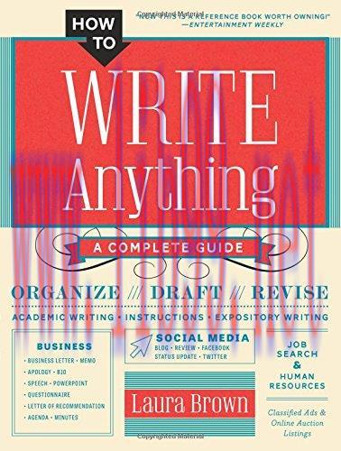[FOX-Ebook]How to Write Anything: A Complete Guide
