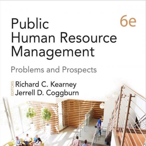 Public Human Resource Management Problems and Prospects