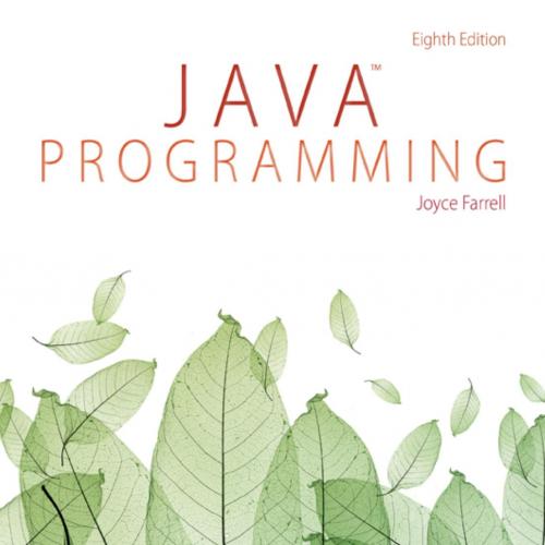 Java Programming 8th Edition 1285856910
