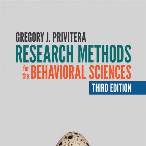 Research Methods for the Behavioral Sciences