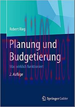 (PDF)Planung und Budgetierung: Was wirklich funktioniert (German Edition) 2nd Edition