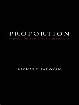 (PDF)Proportion Science, Philosophy, Architecture 1st Edition