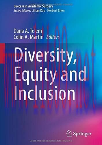 [AME]Diversity, Equality and Inclusion (Success in Academic Surgery) (Original PDF)