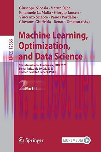 [FOX-Ebook]Machine Learning, Optimization, and Data Science: 6th International Conference