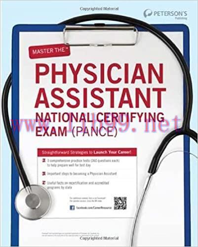 [AME]Master the Physician Assistant National Certifying Exam (PANCE) 1st Edition (EPUB)