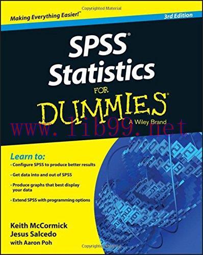 [FOX-Ebook]SPSS Statistics for Dummies, 3rd Edition